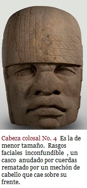 cabeza olmeca numero 4